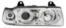 BMW E36 (sedan,touring,compact) pedn svtla Angel Eyes-Chrom