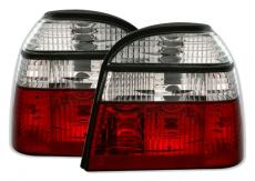 VW Golf 3 zadn crystal svtla Red White.