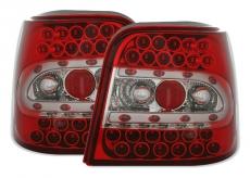 VW Golf IV zadn LED svtla-erven.