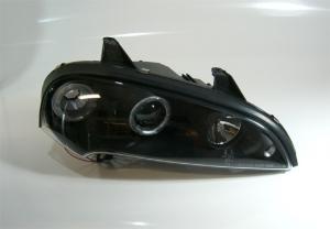 Opel Tigra pedn svtla Angel Eyes-Black