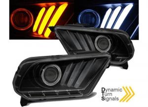 FORD MUSTANG 10-13 pedn svtla TUBE LIGHT - Black.