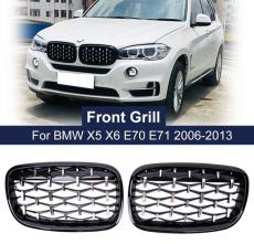 Pedn ledvinky BMW X5 E70 X6 E71 07-14 BLACK/CHROME DIAMOND.