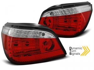 BMW E60 zadn LED svtla RedWhite - Dynamick Blika.