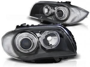 Pedn angel eyes svtla BMW 1 E87/E81/82/88 2004-2011 GREY. LED