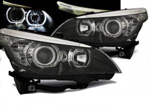 BMW E60/E61 03-07 LED ANGEL EYES H7/H7 BLACK.