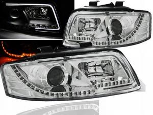 Audi A4 pedn svtla LED TUBE DAYLINE-Chrom.