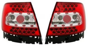 Audi A4 zadní LED světla Red/White