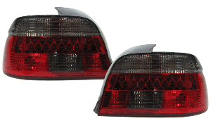 BMW E39 (facelift) zadní LED světla RedSmoke.