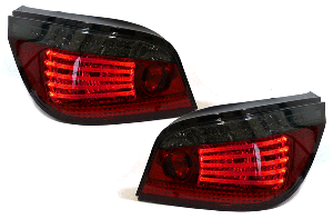 BMW E60 zadní LED světla RedSmoke.