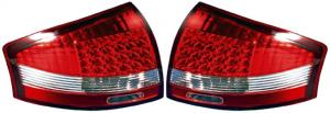 Audi A6 zadní LED světla RedWhite