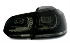 VW Golf 6 - zadn LED svtla BLACK.