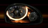 Opel Corsa pedn svtla Angel Eyes-Black