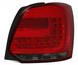 VW Polo 6R LED zadn svtla Red/Smoke.