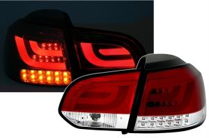 VW Golf 6 - zadn LED svtla Red/White.
