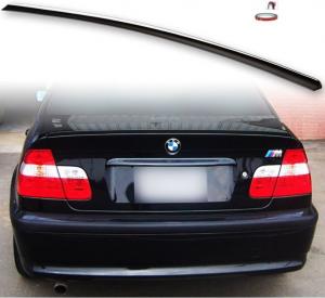 BMW E46 (sedan) spoiler víka kufru. Černý/Lesklý.