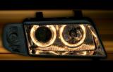 Audi A4 pedn svtla Angel Eyes-Chrom