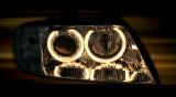 Audi A6 pedn svtla Angel Eyes-Chrom