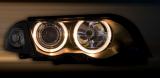 BMW E46 (sedan + touring) pedn svtla Angel Eyes-Black