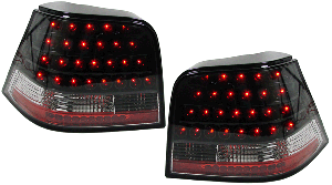 VW Golf IV zadní LED světla-Černá