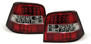 VW Golf IV zadní LED světla-Červené