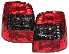 VW Touran zadn LED svtla - erven/Kouov